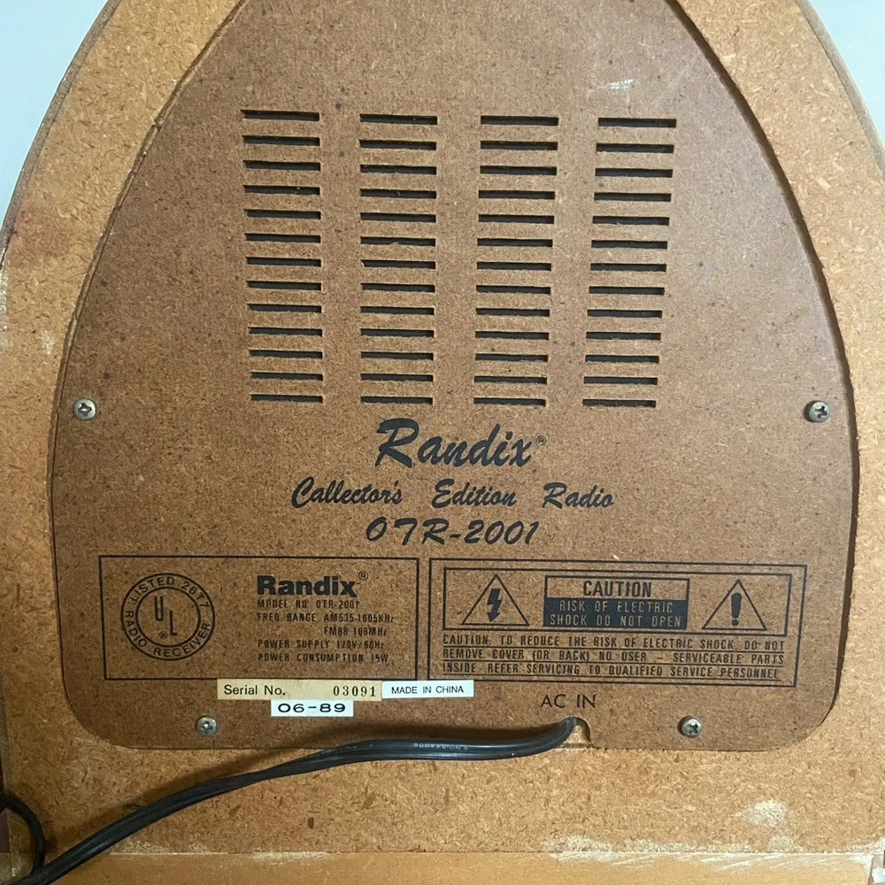Vintage Randix Collector’s Edition Radio- It works! - Picture 8 of 9